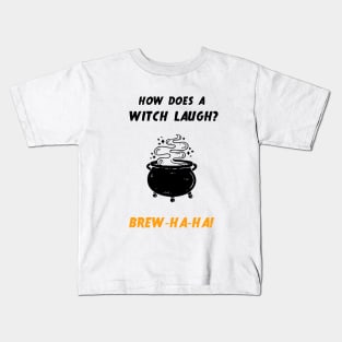 Witch pun Kids T-Shirt